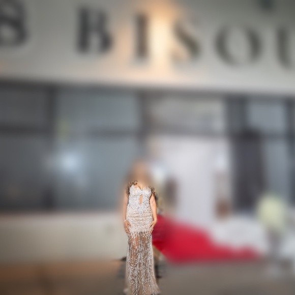 Custom Designed + Made: One-of-a-kind Bedazzled Prom or Birthday Dress - Picture 1 of 5